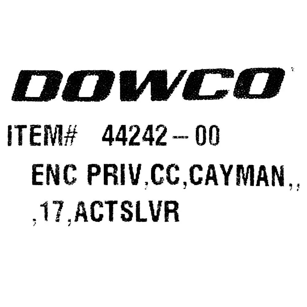 Cypress Cay Pontoon Vessel Privacy Curtain 2253224 | Cayman Dowco Gray 2017