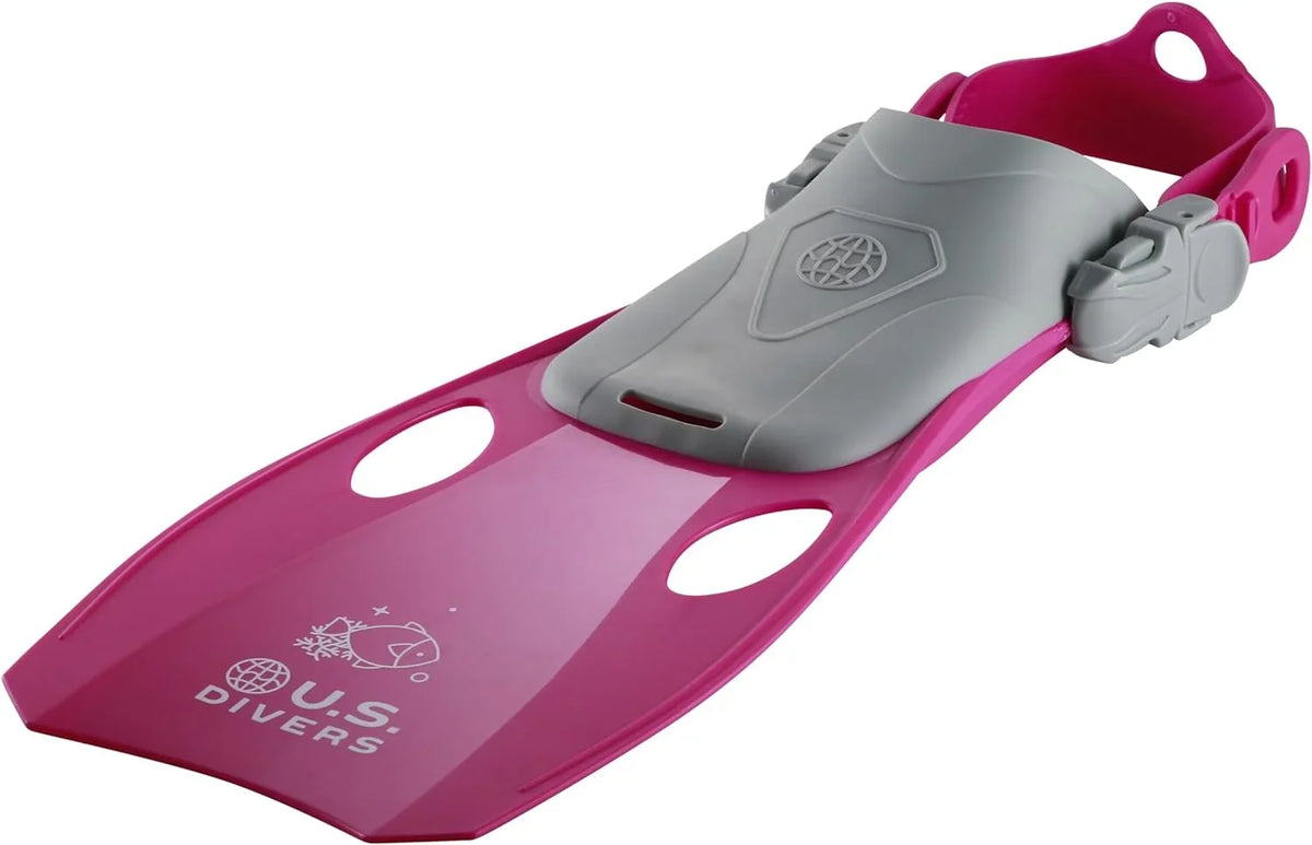 U.S. Divers Avila Jr Snorkling Set, Pink, S/M