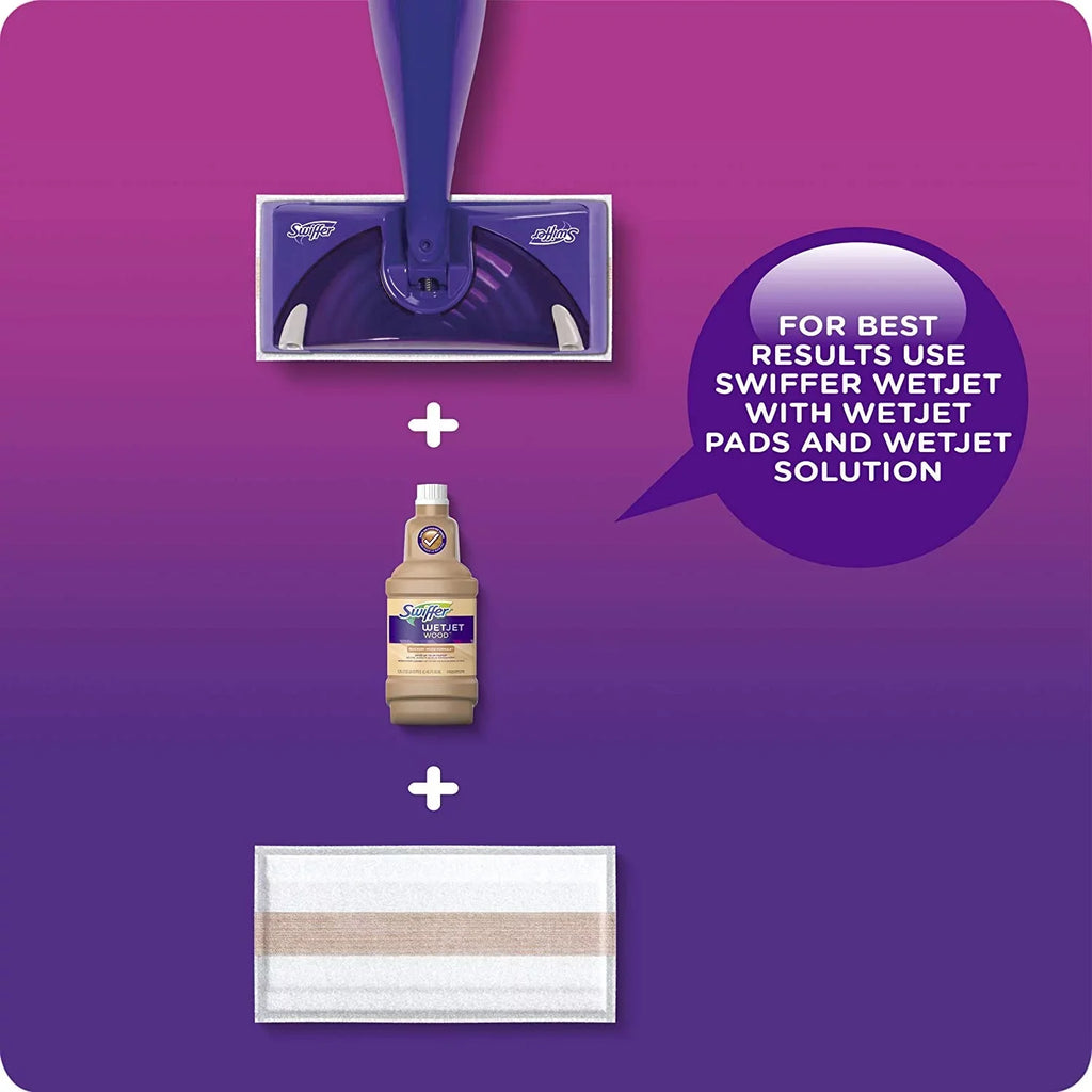 Swiffer WetJet Spray Mop Starter Kit, 16.9 fl oz