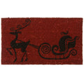 Rubber-Cal Rudolph The Red Nose Reindeer Holiday Christmas Mat, 18 x 30-Inch