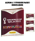 Panini Fifa World Cup Qatar 2022 Album With 3 Sticker Packs Included (Soft Shield