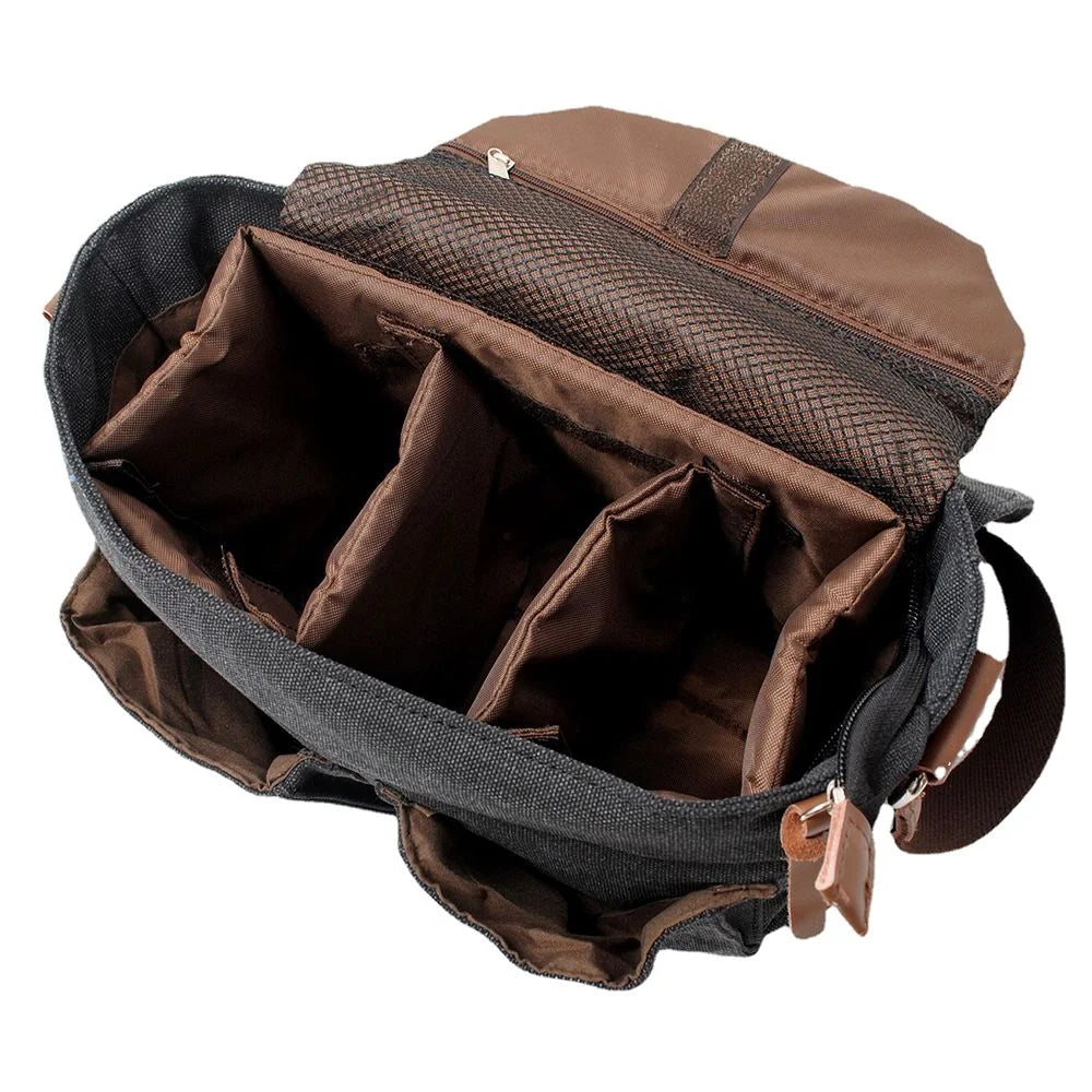 Convenient For Canon Sony Micro SLR Waterproof Camera Case DSLR Camera Wrap Photography Protective Camera Video Bag COFFEE