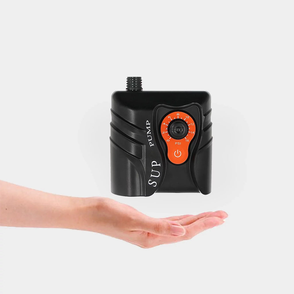 Reliable 16 PSI Electric Air Pump with 6 Nozzles for Inflatables and Ship at ammoon