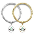 Rock Roll High Notes Intense Lover Wristlet Pendant Jewelry Couple Chain