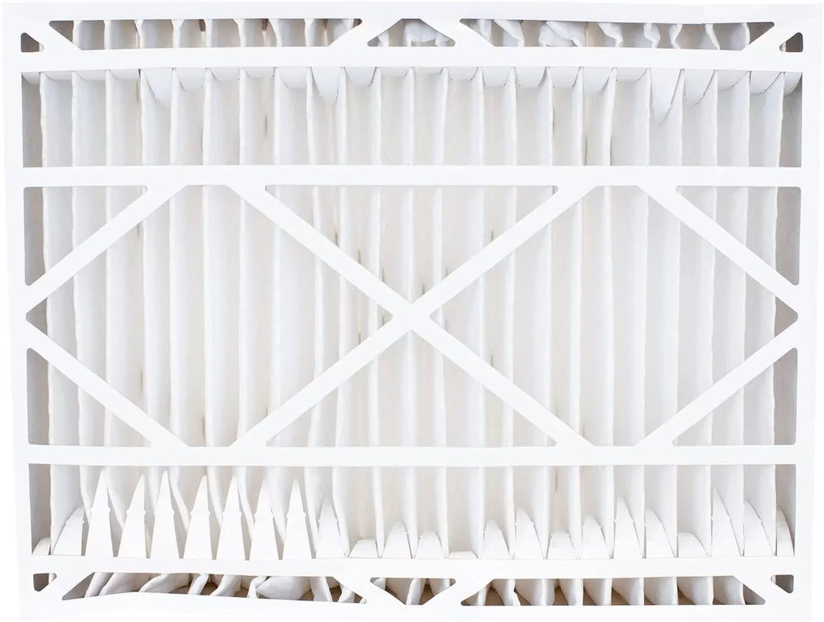 Filterbuy 20x25.25x3.5 MERV 8 Pleated HVAC AC Furnace Air Filters for Aprilaire Space-Gard 102/2120 (4-Pack)