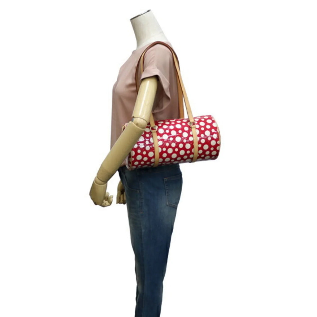Pre-Owned LOUIS VUITTON Shoulder Bag Verni Dot Infinity Papillon 30 Yayoi Kusama M91425 Ladies (Good)