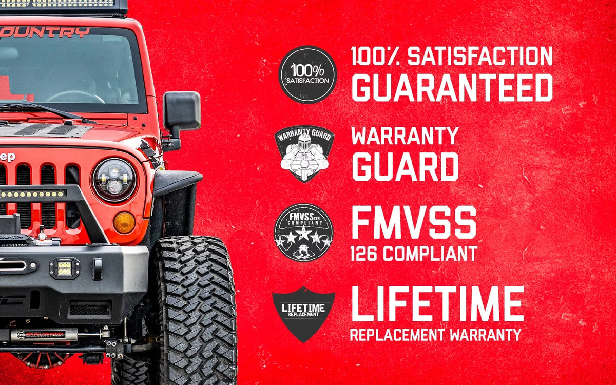 Rough Country 3" Lift Kit w/V2 Shocks for 1984-2001 Jeep Cherokee XJ - 670X70