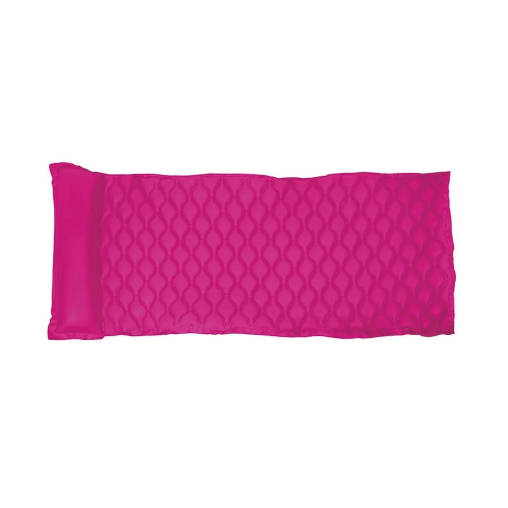 85" Roll 'N' Go Inflatable Swimming Pool 1-Person Air Mattress with Pillow - Pink