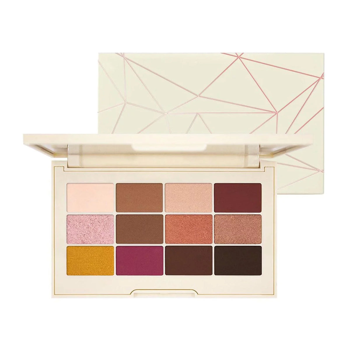 Jouer Rose Gold Matte & Shimmer Eyeshadow Palette