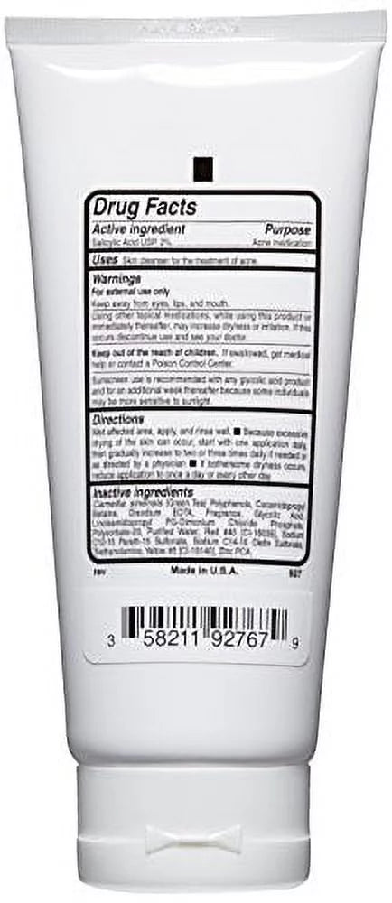 Replenix Gly/Sal 5-2 Facial Cleanser, Face Wash for Acne Prone Skin, 6.7 Oz