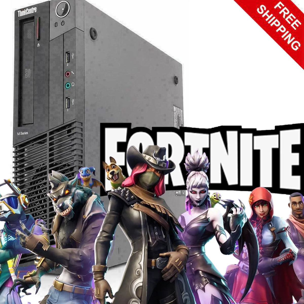 Lenovo SFF Desktop Computer PC Intel Core i5 16GB RAM 1TB HDD WiFi For Fortnite Windows 10 Pro