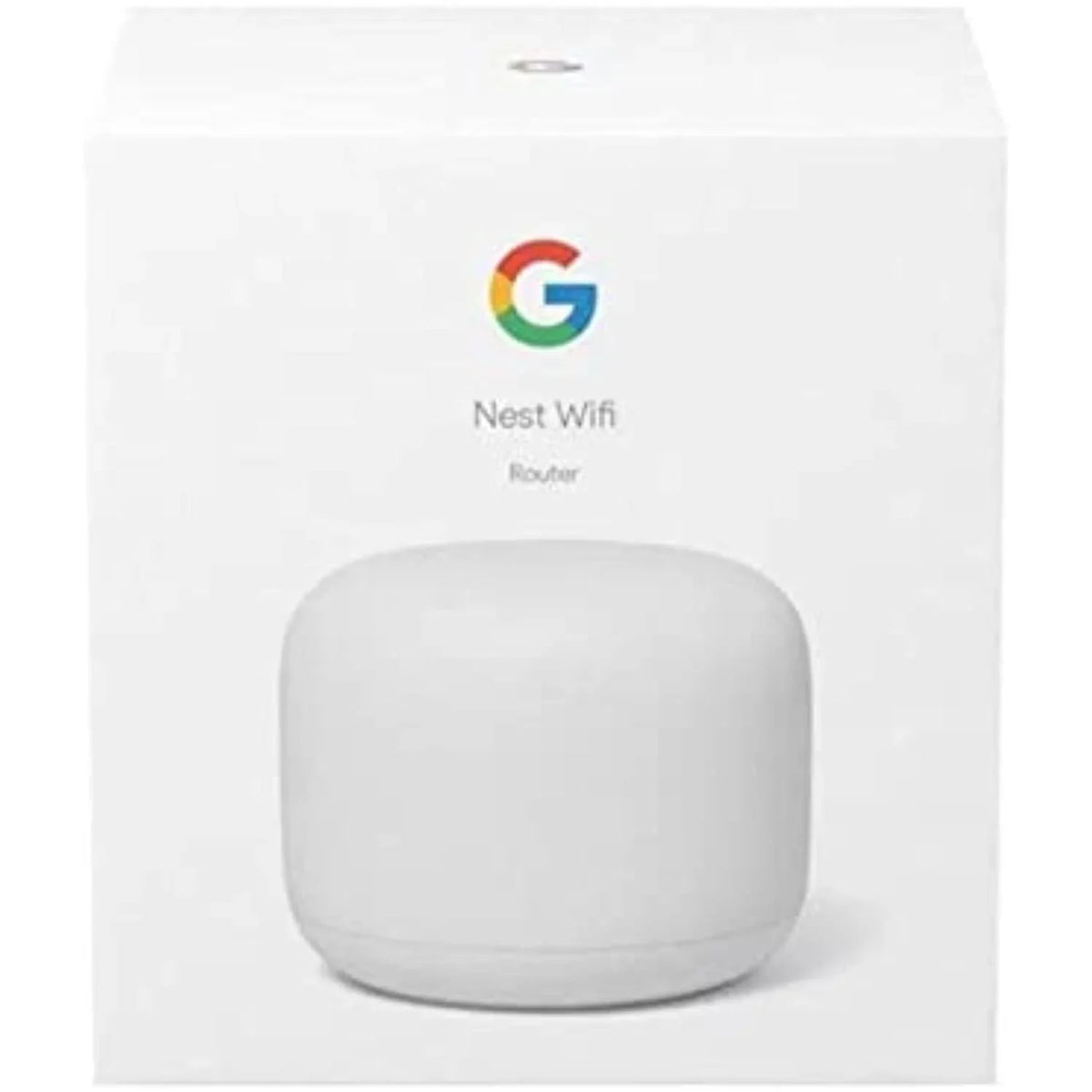 Google Nest WiFi - AC2200 (2nd Generation) Router and Add On Access Point Mesh Wi-Fi System Bundles (Router Only, Snow)