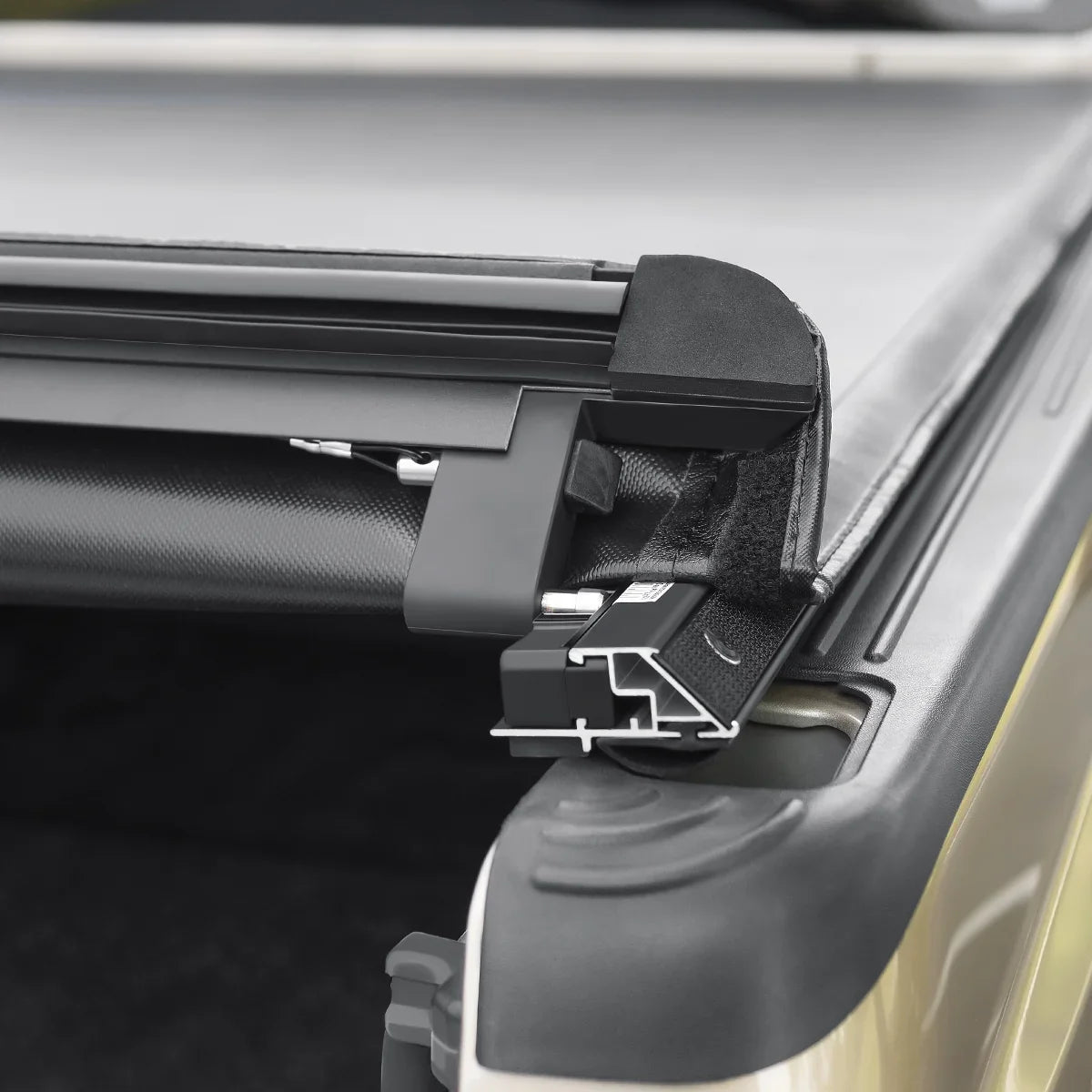 Auto Drive Soft Roll up Truck Bed Tonneau Shield Fits 04-12 Chevy Colorado / GMC Canyon 5'3" Bed