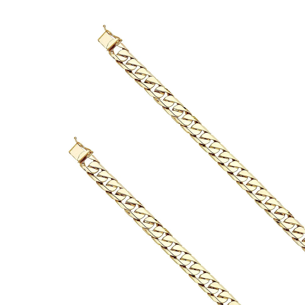 14k Yellow Gold Cuban Link - 8.5" | Elegant 14KY Gold Chain s for Men and Women | Weight 34.5 | Men’s Jewelry for Gift