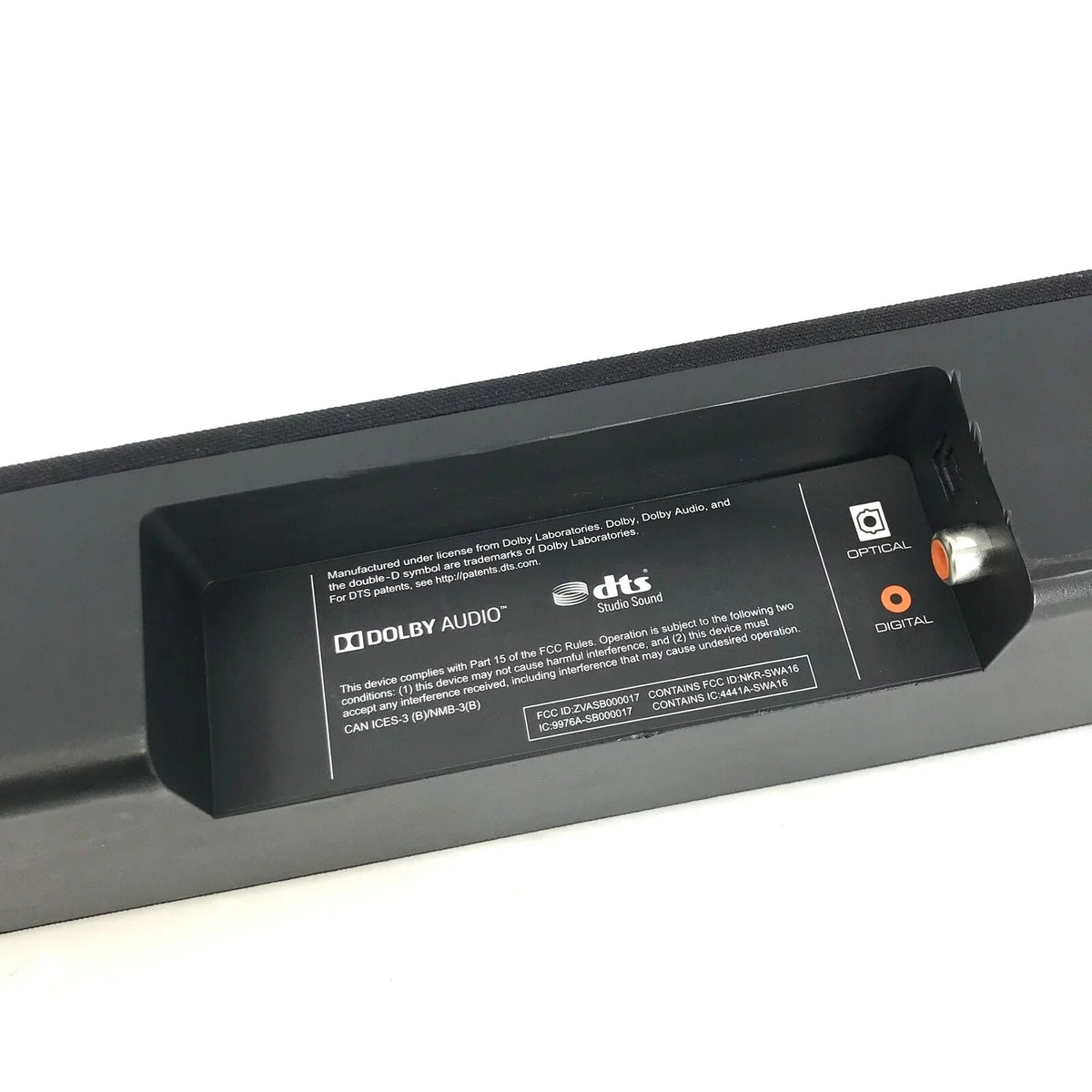 Vizio SB3621N-E8M 2.1 Channel 36" Replacement Soundbar -Black Used