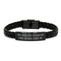 Nice Mom Braided Leather , I am a Landscape Designer and a Mom. Nothing Scares Me!, Love for Mother, Mother's Day