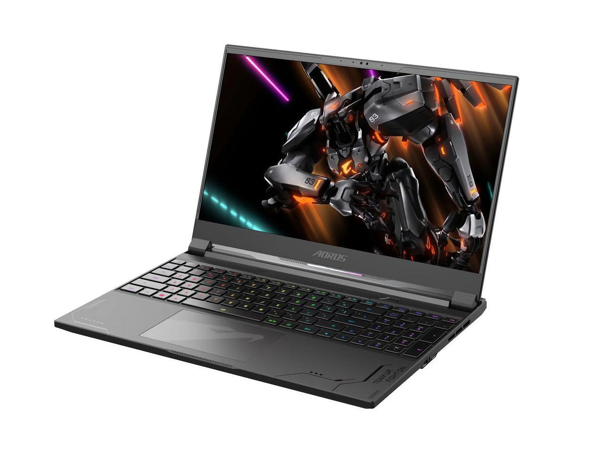 GIGABYTE AORUS 15X - 15.6" 16:9 Thin Bezel QHD 2560x1440 165Hz - NVIDIA GeForce RTX 4070 Laptop GPU 8GB GDDR6 - Intel Core i9-13980HX - 16GB DDR5 RAM - 1TB SSD - Win11 Home - Gaming Laptop (AORUS 15X