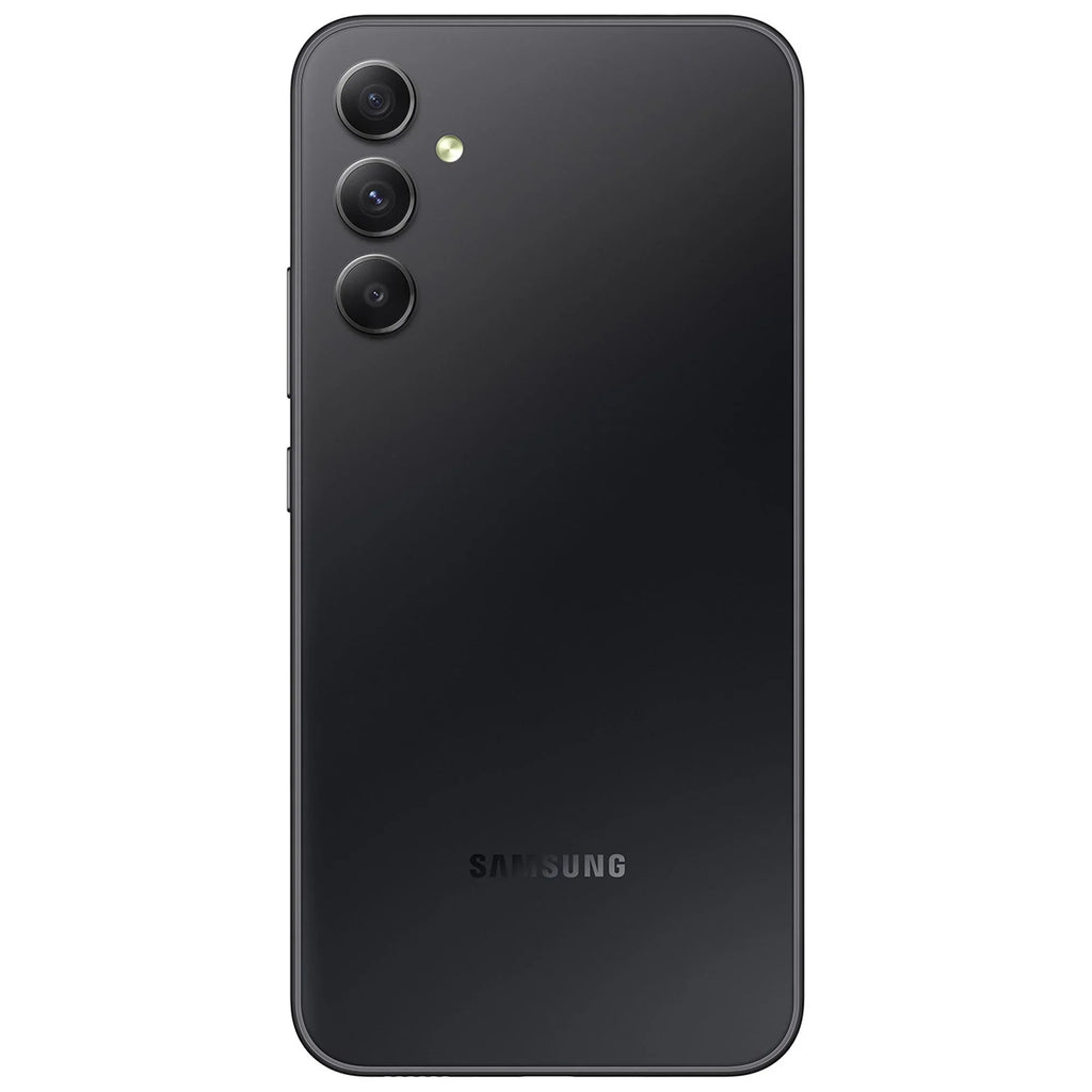 Restored Samsung Galaxy A34 5G A346M 128GB Dual SIM GSM Unlocked Android Smartphone (Latin Variant/US Compatible LTE) - Awesome Graphite (Refurbished)