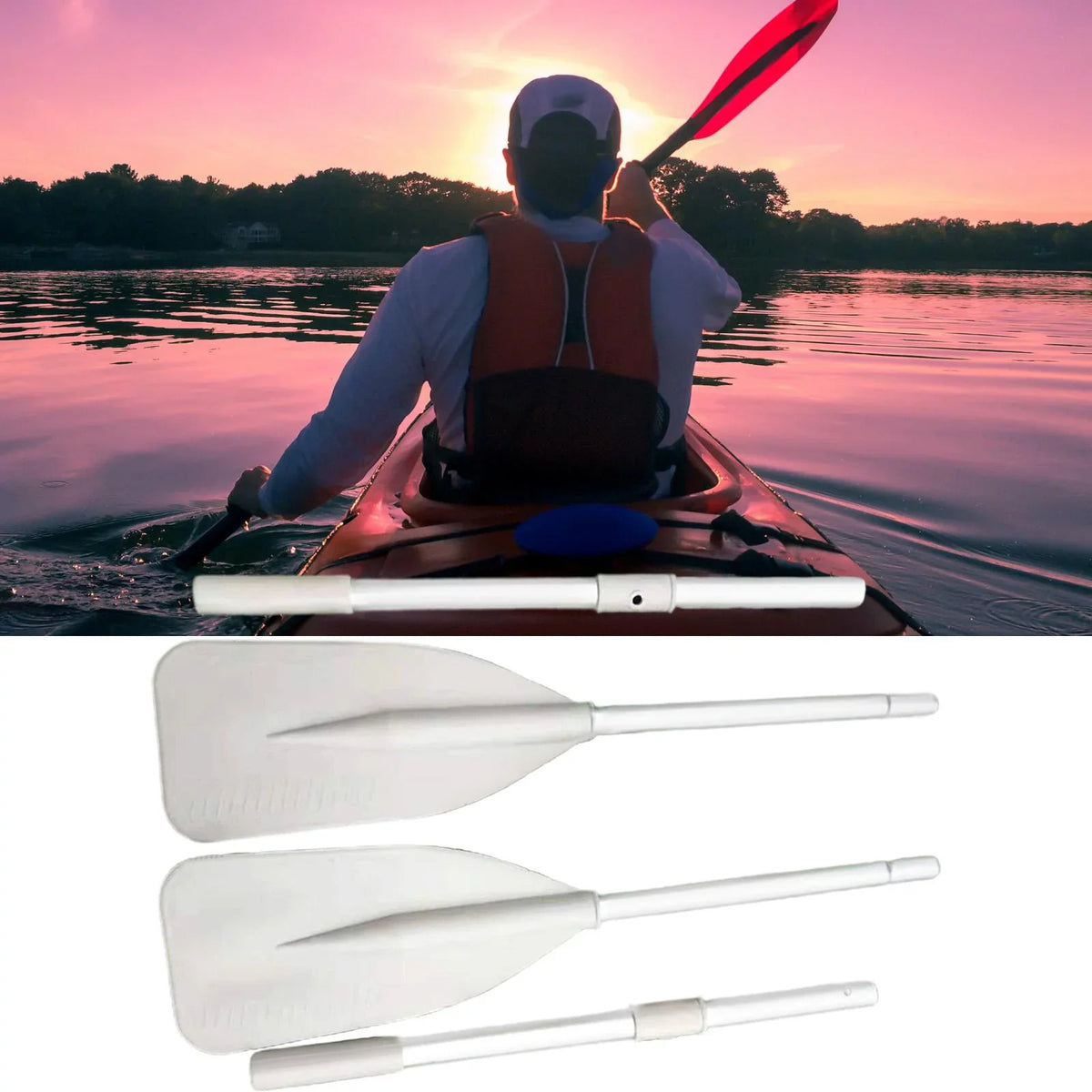 2Pcs Removable Accs Packable Portable Supplies Durable for Stand up Vessel Paddleboard Surfboard Surfing Canoeing Grey