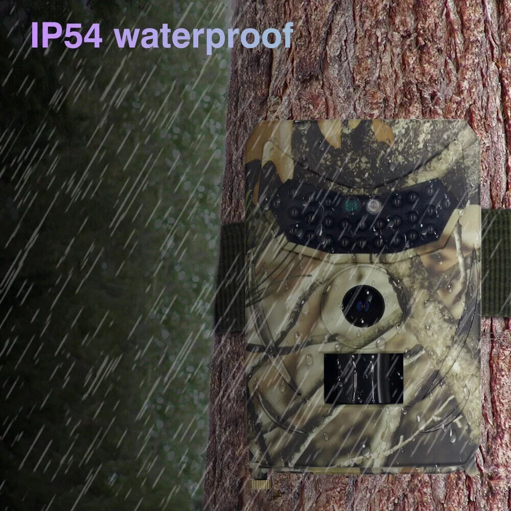 Infrared Trail Camera,DFITO Wildlife Monitor, 1080P, 12MP, Home Security, Farm Monitoring, Hunting Trail Monitor, Hunting Wildlife Camera Waterproof (SD Card NOT Included)