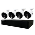 Night Owl Security Camera System CCTV, 12 Channel DVR with 1TB Hard Drive, 4 Wired 4K Ultra HD Spotlight Surveillance Bullet Cameras, Indoor Outdoor Cameras with Night Vision