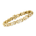 Ross-Simons C. 1980 Vintage 3.00 ct. t.w. Diamond X-Link in 14kt Yellow Gold, Women's, Adult, Pre-Owned