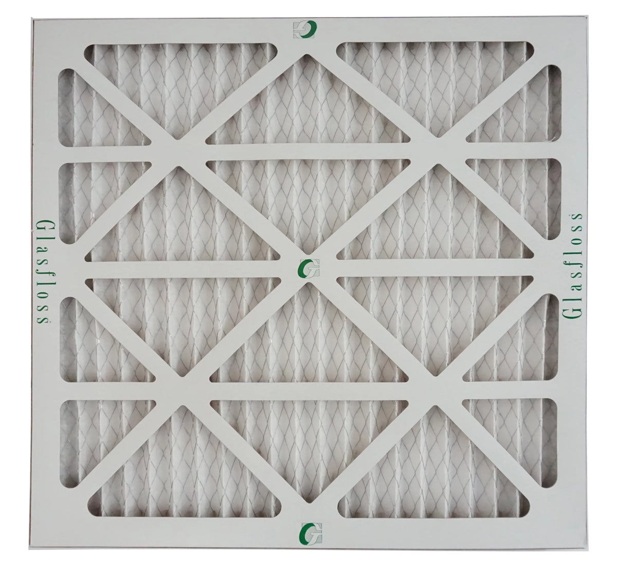 Glasfloss Air Filter 18x18x2 - 2" MERV 10 - (Pack of 12) - Pleated AC or HVAC Air Filter - Furnace Air Filter - Home or Office - Made In The .