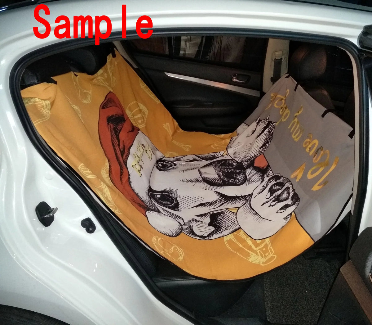 GCKG Tropical Beach Pet Car Seat Shield Dog Car Seat Mat Hammock Cargo Mat Trunk Mat For Cars Trucks and SUV 54x60 inches