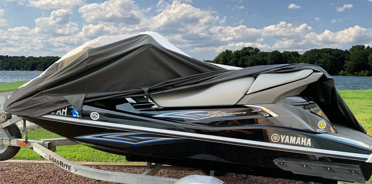 SUPER HEAVY-DUTY PWC 600D JET SKI Wrap Compatible for Sea Doo Sea-Doo Bombardier GS Inter First Series 2001 1-2 Seater