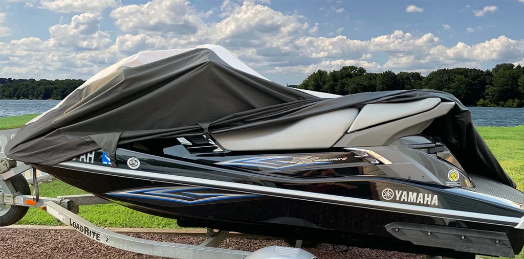 SUPER HEAVY-DUTY PWC 600D JET SKI Wrap Compatible for Sea Doo Sea-Doo Bombardier RXP-X 255 2009-2011 Jet Ski Protection