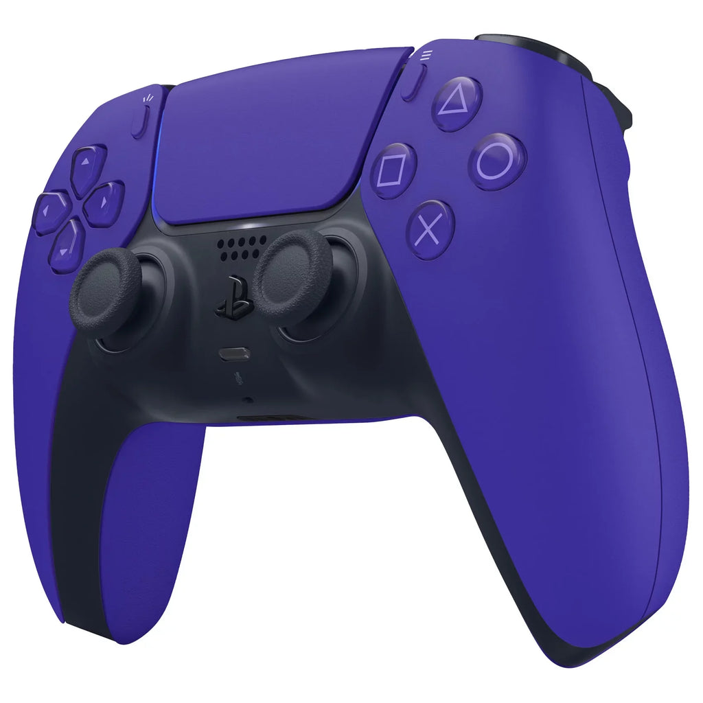 Sony Playstation 5 Disc Version (Sony PS5 Disc) with Extra Galactic Purple Controller and Black PULSE 3D Headset Bundle
