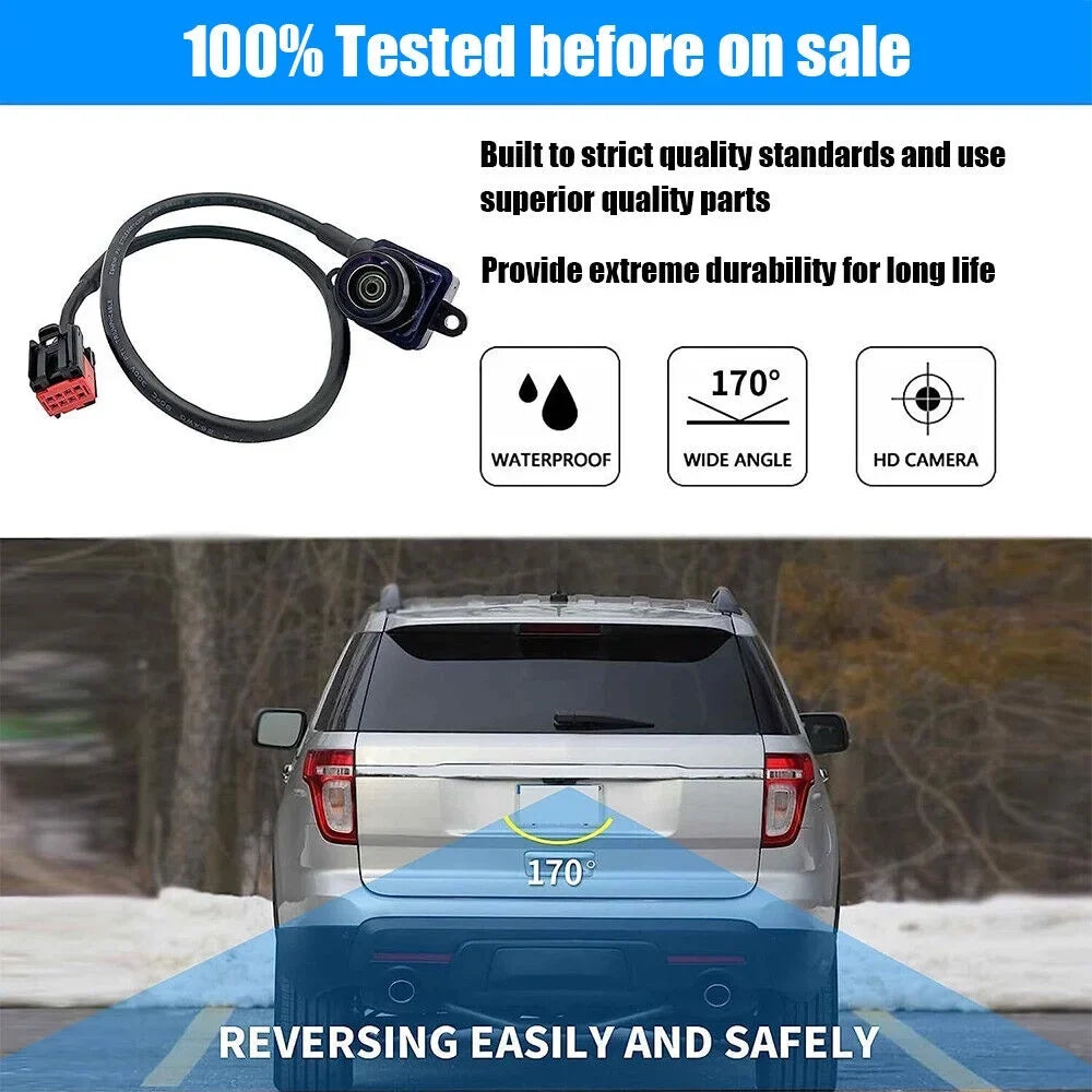 Jahy2Tech OEM Rearview Camera for RAM PROMASTER 1500 2500 3500 2018-2021 - Standard Replacement