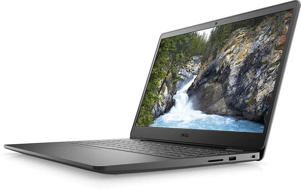 Dell Inspiron 3000 3510 Laptop, 15.6" HD Display, Intel Celeron N4020 Processor, 8GB RAM, 128GB SSD, Win 11 Home, Black