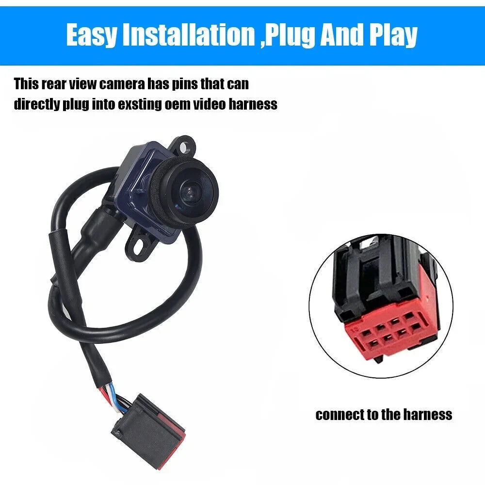 Jahy2Tech OEM Rearview Camera for RAM PROMASTER 1500 2500 3500 2018-2021 - Standard Replacement