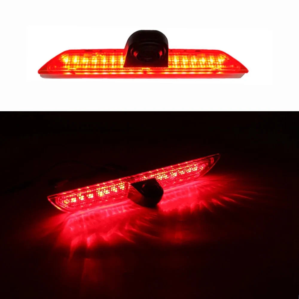 7in Brake Light Backup Camera for Mercedes-Benz Sprinter/VW Crafter Vans LED Light Parking (with Monitor)