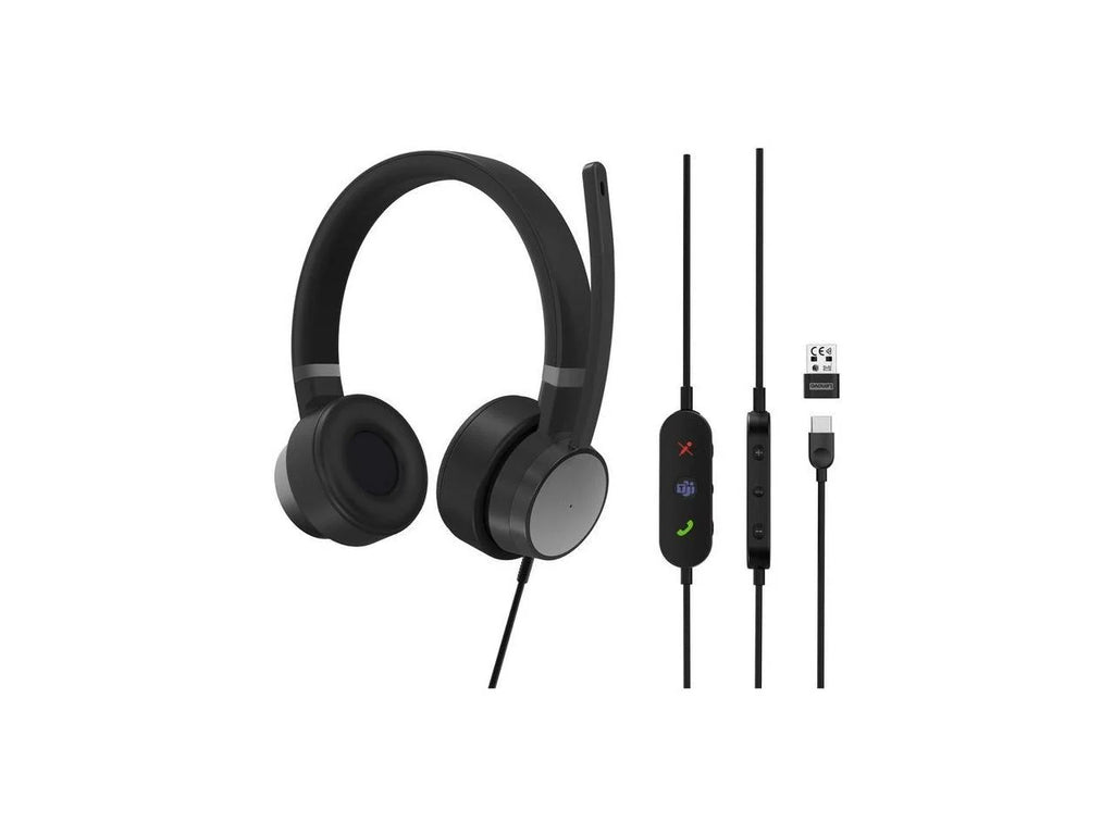 Jabra Evolve2 85 UC Wireless Headphones with Link380a, Stereo, Black - Wireless Bluetooth Headset for Calls and Music, 37 Hours of Battery Life, Advanced Noise Cancelling Headphones
