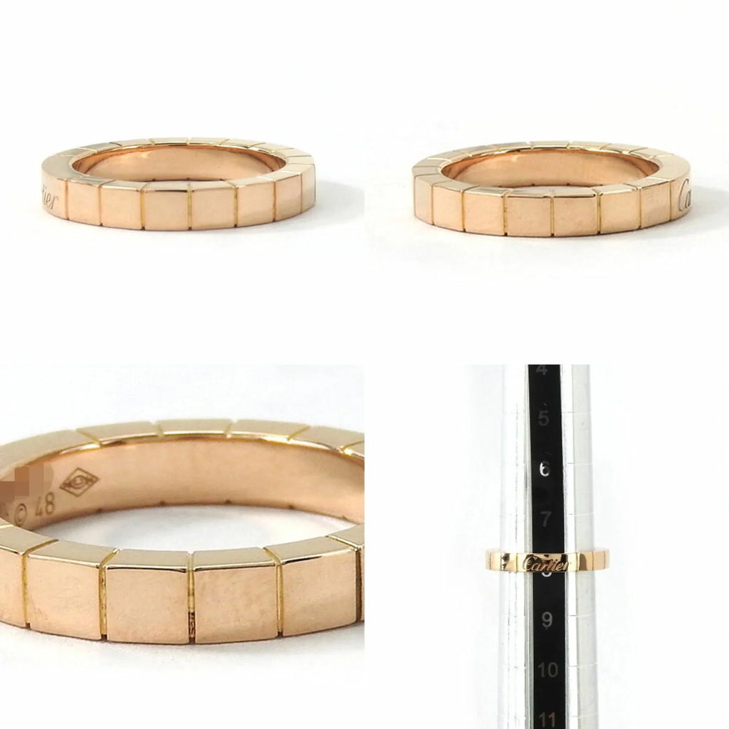 Pre-Owned Cartier Ring Raniere 48 Au750 K18 PG Pink Gold Approx. 5.4g Wedding Accessories Women's ring wedding (Good)
