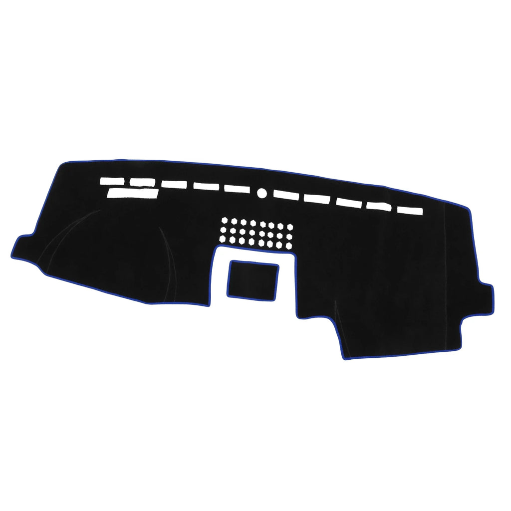 Unique Bargains Car Center Console Dashboard Protection Mat for Ford F150 2015-2020 Protective Polyester Black Blue