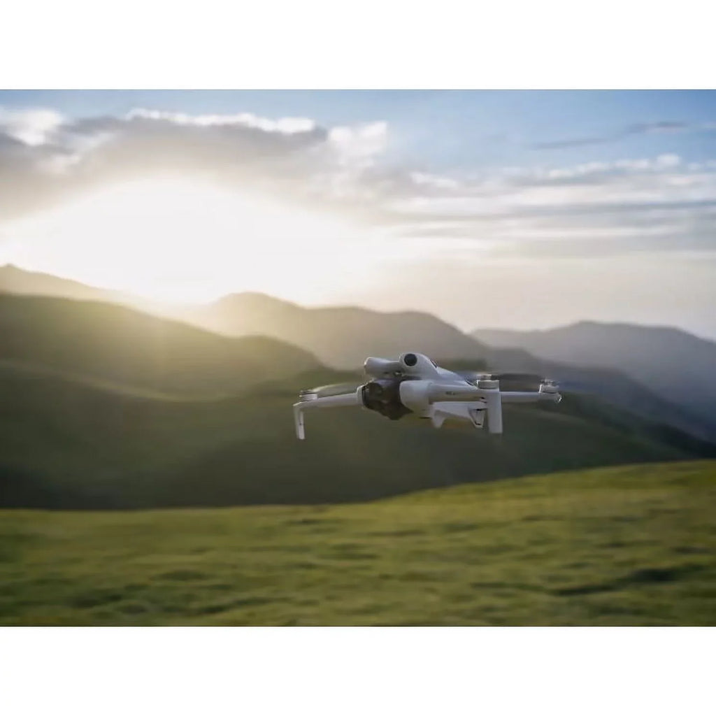 DJI Mini 4 Pro Folding Drone with RC 2 Remote (With Screen) Fly More Combo, 4K HDR Video, Under 249g, Omnidirectional Sensing, 3 Batteries Bundle with 3 Year CPS Extended Warranty & Accessories