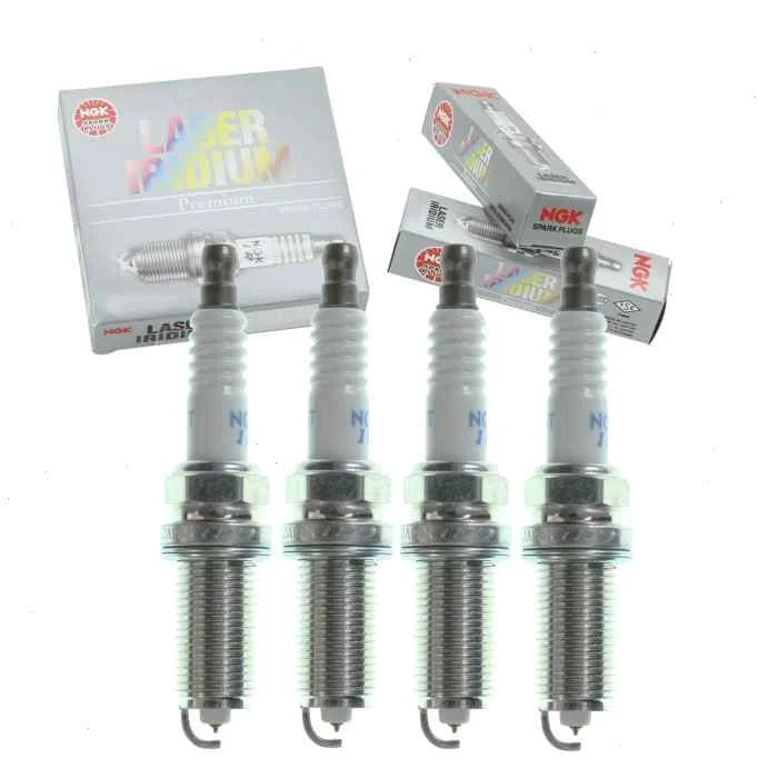 4 pc NGK Laser Iridium Spark Plugs compatible with Toyota Camry 2.5L L4 2010-2017