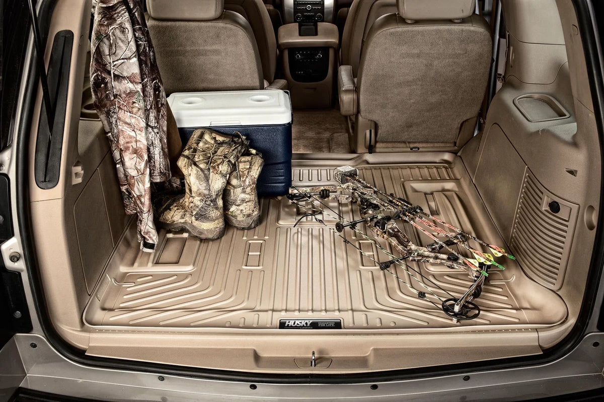 Husky by RealTruck 28261 Weatherbeater Cargo Liner Compatible with select: 2007-2014 Chevrolet Suburban, 2007-2014 GMC Yukon XL