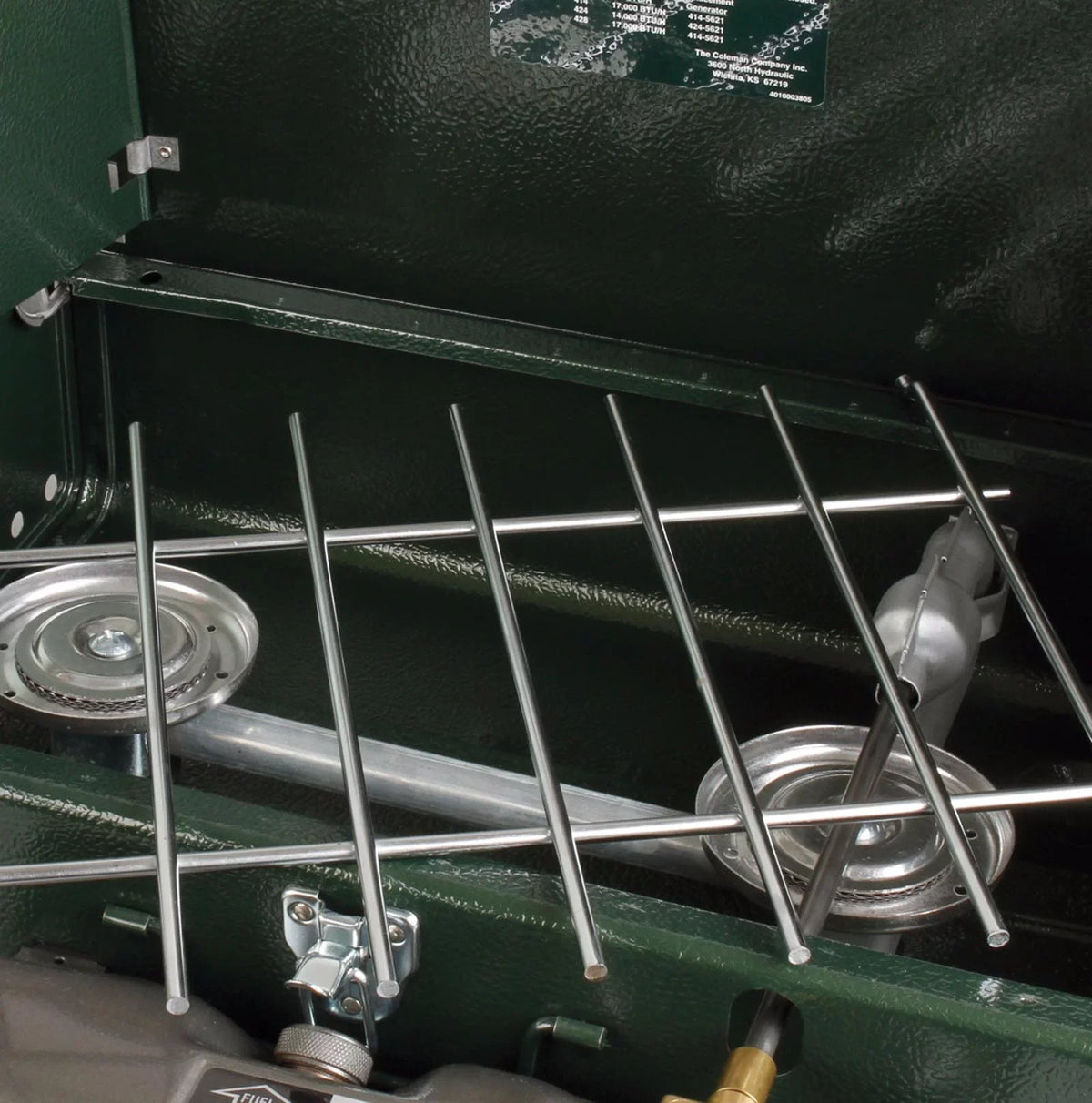 Coleman Manual Series Powerhouse Dual Fuel Gas Camping Stove, 2-Burner