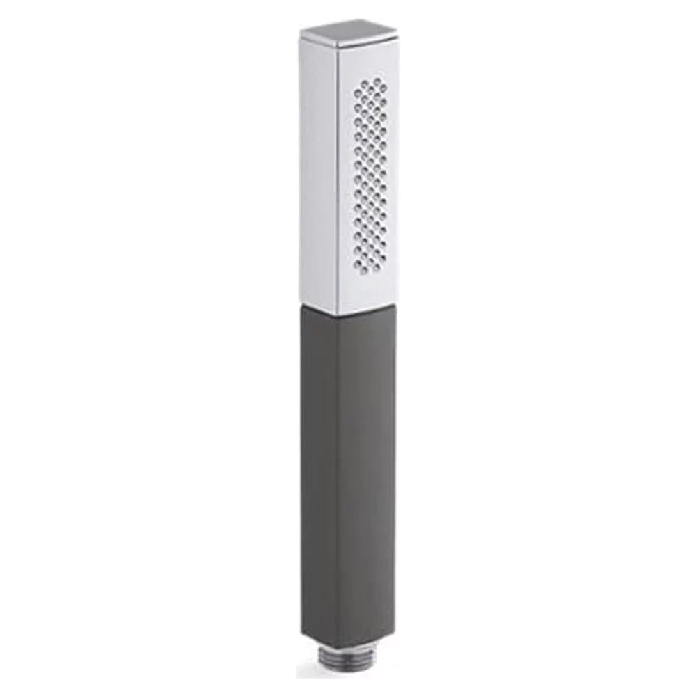 Kohler K-14788-GR-CP Shift Square Handshower, Grey Handle, Polished Chrome