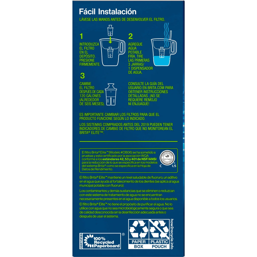 2ct Elite Replacement Water Filter for Pitchers and Dispensers