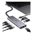 AUKEY USB C Hub MacBook Pro 9-in-2, Triple Display with Dual 4K (CB-C81)