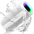 UrbanX Scorpio Series Bluetooth Speaker, IPX5 Waterproof Speakers 360° HD Surround Sound with Punchy Bass, True Wireless Pairing, BT5.3, Portable Speaker for Samsung Galaxy F62 - White