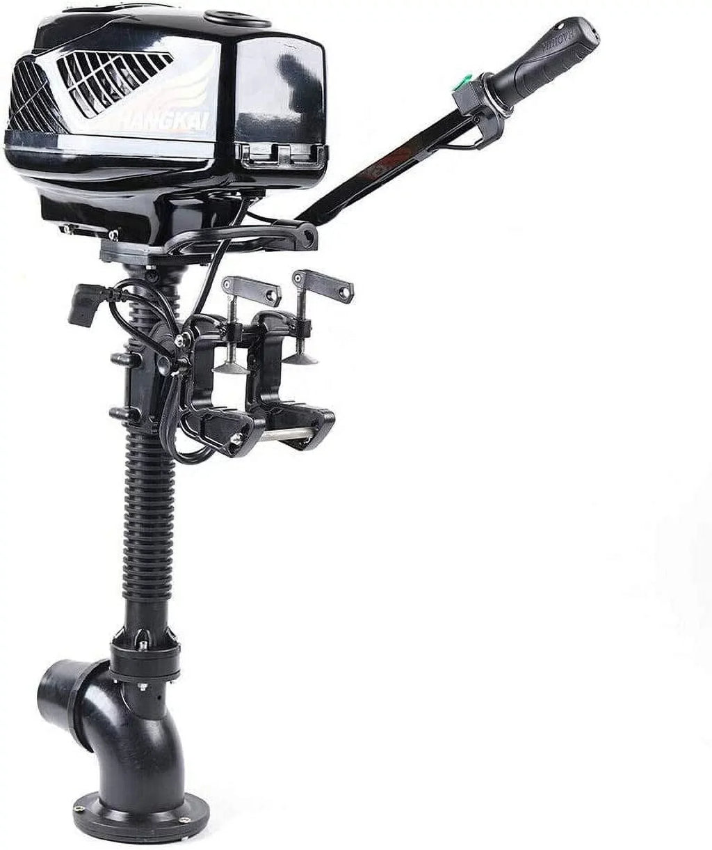 MONIPA 4HP 48V 1000W Electric Outboard Motor Inflatable Fishing Craft Engine Jet Pump Outboard Motor Rubber Tiller Control Brushless Outboard Motor