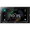 JVC Mobile KW-M865BW 6.8-inch Double-Din in-Dash All-Digital Media Receiver with Bluetooth, Apple Carplay, Android Auto, and Siriusxm Ready