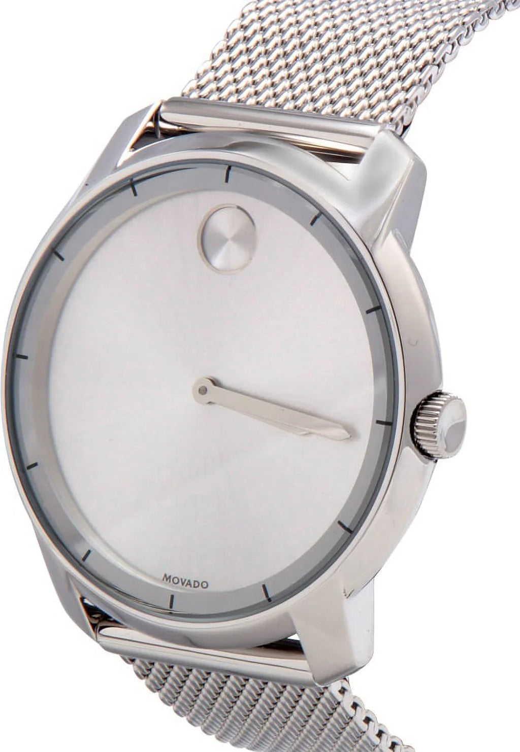 Movado Men's Bold Large Sunray Dial Analog Quartz 44mm Watch 3600260
