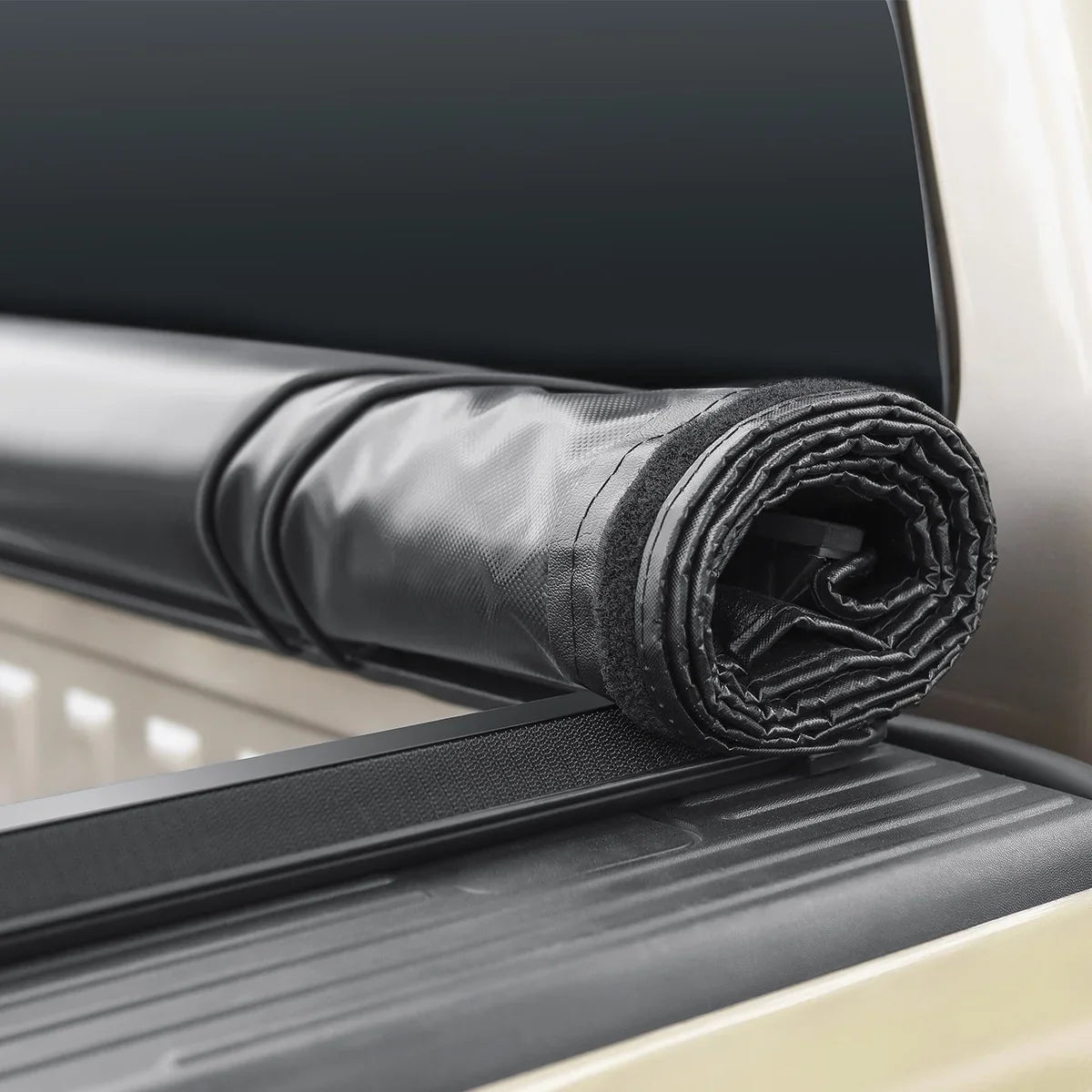 Auto Drive WMT-RU-56001 Soft Roll up Truck Bed Tonneau Wrap Fits 2022-23 Toyota Tundra (Excl. Trail Edition) 5'6" Bed (66.7")